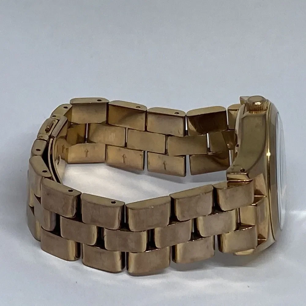 Marc Jacobs MBM3207 Women's Gold Stainless Steel Analog Dial Qartz Watch KS582